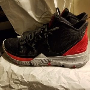 Kyrie 5’s red and black size 9 brand new in box.
